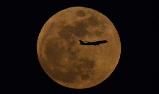 北京金色大月亮刷屏